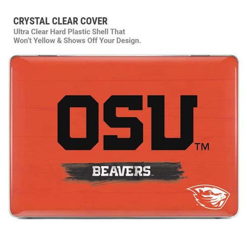 Oregon State University Texture MacBook Pro 14in (2021-24) Case plus Skin